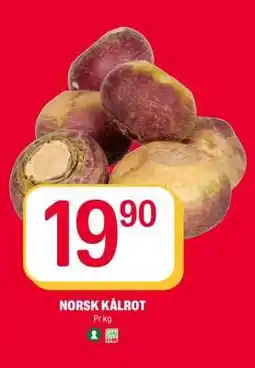 Coop Extra NORSK KÅLROT tilbud