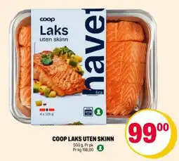 Coop Extra COOP LAKS UTEN SKINN tilbud