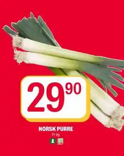 Coop Extra Norsk purre tilbud