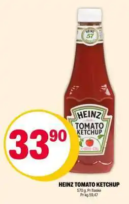 Coop Extra HEINZ TOMATO KETCHUP tilbud