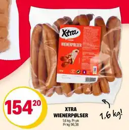 Coop Extra XTRA WIENERPØLSER tilbud
