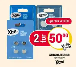 Coop Extra XTRA BATTERIER tilbud