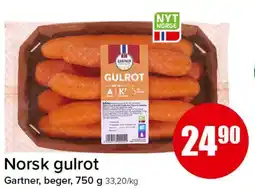 Spar Norsk gulrot tilbud