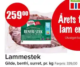 Spar LAMMESTEK tilbud