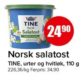 Spar Norsk Salatost tilbud
