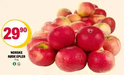 Coop Extra NORSKE RØDE EPLER tilbud
