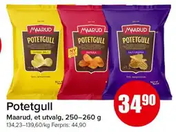 Spar POTETGULL tilbud