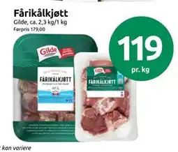 Joker Fårikålkjøtt tilbud