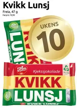 Joker Kvikk Lunsj tilbud