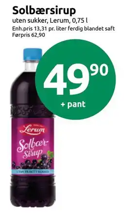 Joker Solbærsirup tilbud