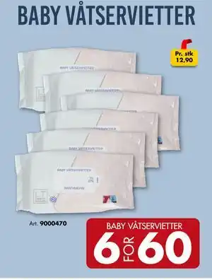 BABY VÅTSERVIETTER