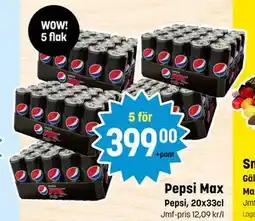 Eurocash Pepsi Max tilbud