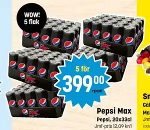 Eurocash Pepsi Max tilbud