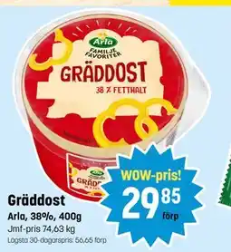 Eurocash Gräddost tilbud