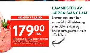 LAMMESTEK AV JÆREN SMAK LAM