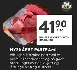 Jacobs NYSKÅRET PASTRAMI tilbud