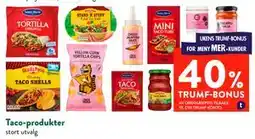 Jacobs Taco-produkter tilbud