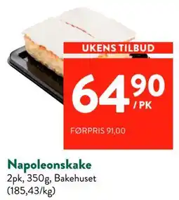 Jacobs Napoleonskake tilbud