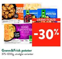 Jacobs Grønn&Frisk poteter tilbud