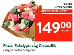 Jacobs Roser, Eukalyptus og Grennellik tilbud