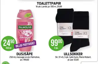 Kiwi Palmolive dusjsåpe tilbud