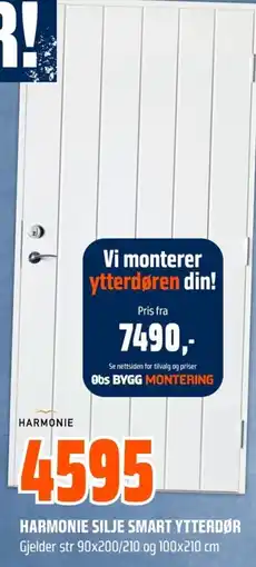 Coop Obs Harmonie Silje Smart Ytterdør tilbud