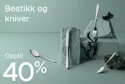 Jernia Bestikk og kniver tilbud