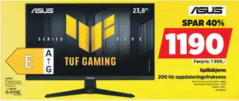 POWER Asus tuf gaming tilbud