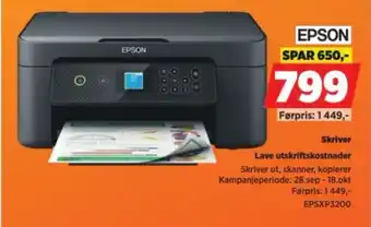 POWER Epson skriver tilbud