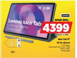 POWER Lenovo Idea Tab 11" tilbud