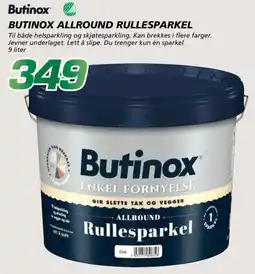Coop Byggmix Butinox Allround Rullesparkel tilbud