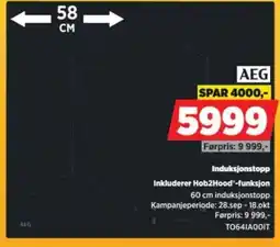POWER AEG induksjonsstopp tilbud
