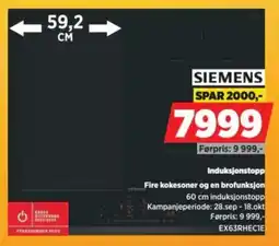 POWER Siemens induksjonstopp tilbud