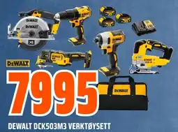 Coop Obs DeWalt DCK503M3 verktøysett tilbud