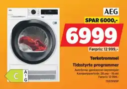 POWER AEG Tørketrommel tilbud
