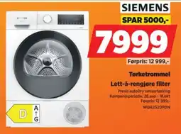 POWER Siemens Tørketrommel tilbud