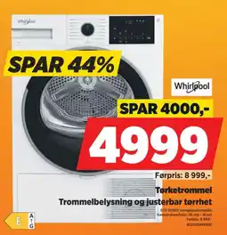 POWER Whirlpool Tørketrommel tilbud