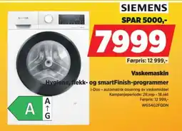 POWER Siemens Vaskemaskin tilbud