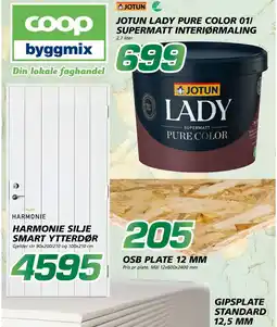 Coop Byggmix Jotun lady pure color 01 tilbud