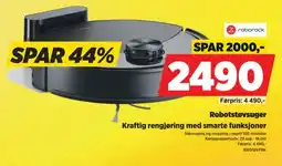 POWER Roborock Robotstøvsuger tilbud