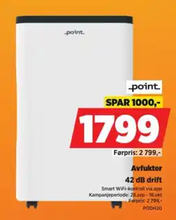 POWER Point avfukter tilbud