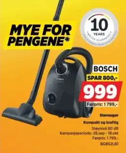 POWER Bosch Støvsuger tilbud