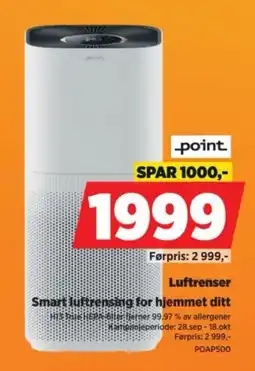POWER point lufttrener tilbud