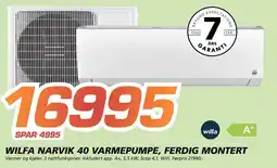 Coop Byggmix Wilfa Narvik 40 Varmepumpe tilbud