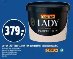 Coop Obs Jotun lady perfection tak 02/helmatt interiørmaling tilbud