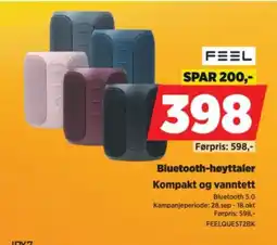 POWER Feel Bluetooth-høyttaler tilbud
