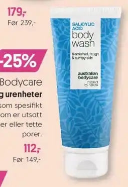 VITA Australian bodycare body wash tilbud