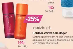 VITA Idun Minerals Holdbar sminke hele dagen tilbud