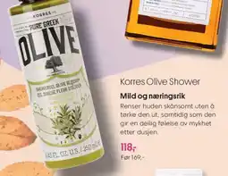 VITA Korres Olive Shower tilbud