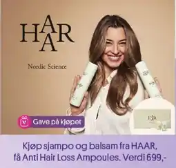 VITA HAAR sjampo og balsam tilbud